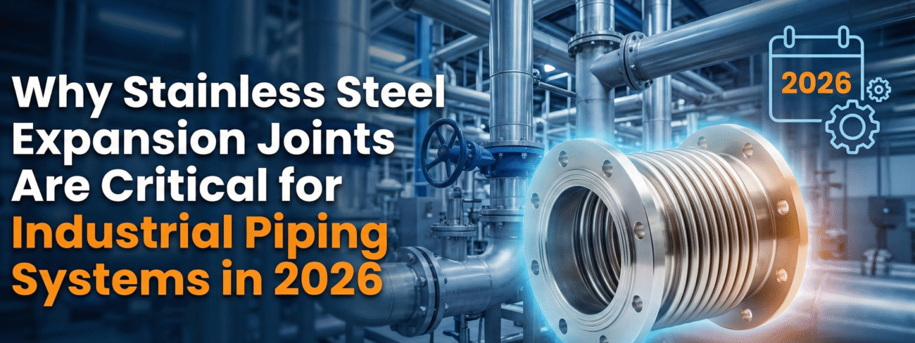 Why Stainless Steel Expansion Joints Are Critical for Industrial Piping Systems in 2026
