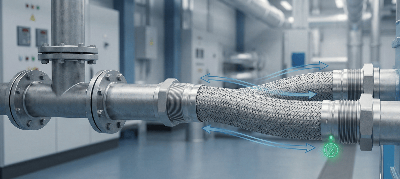 Why Threaded Flexible Connectors Replace Traditional HVAC Piping