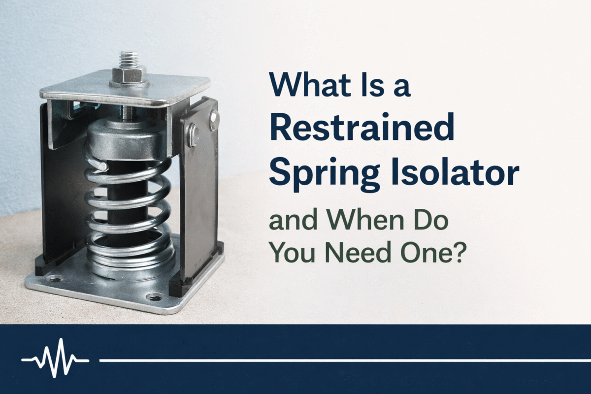 What Is a Restrained Spring Isolator and When Do You Need One