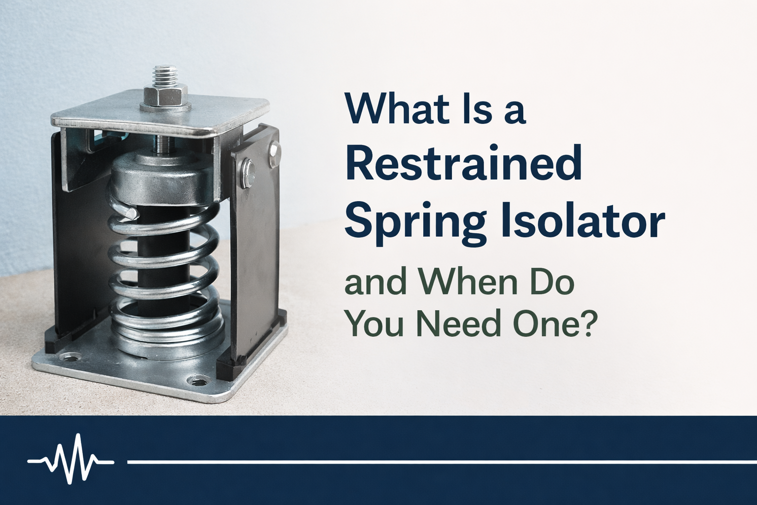 What Is a Restrained Spring Isolator and When Do You Need One