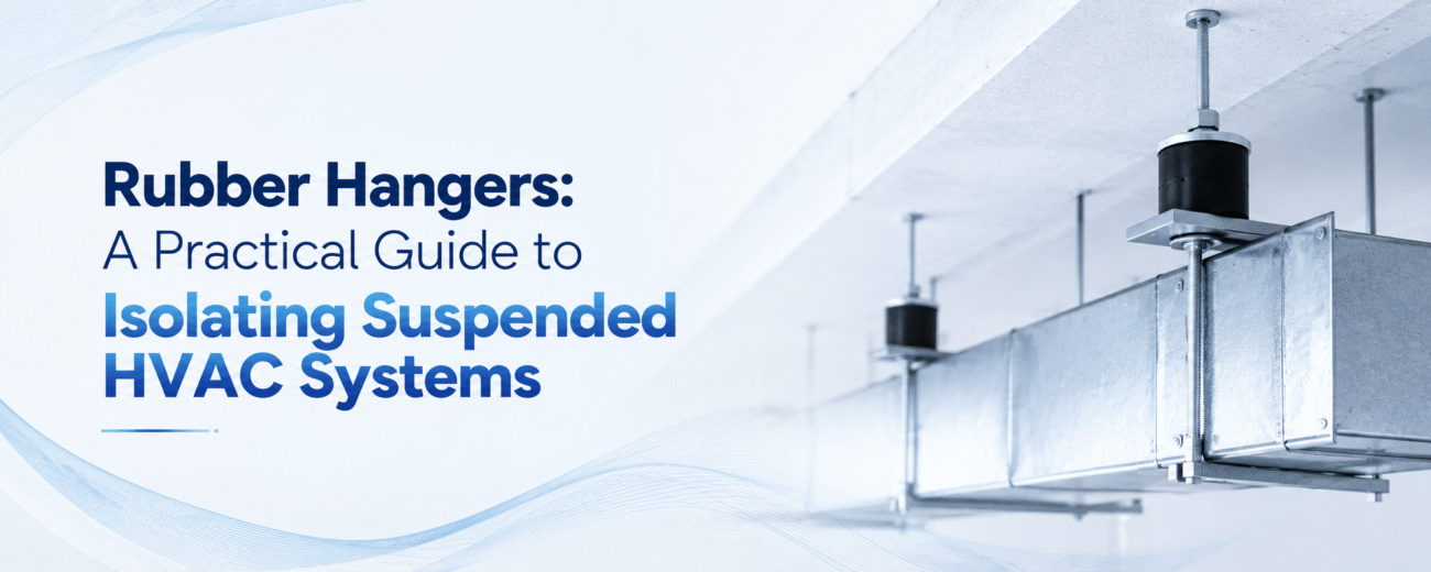 Rubber Hangers: Isolating Suspended HVAC Systems